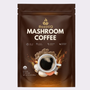 RoastiQ SUPERFOODS Mushroom Coffee, 30 servings