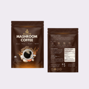 RoastiQ SUPERFOODS Mushroom Coffee, 30 servings